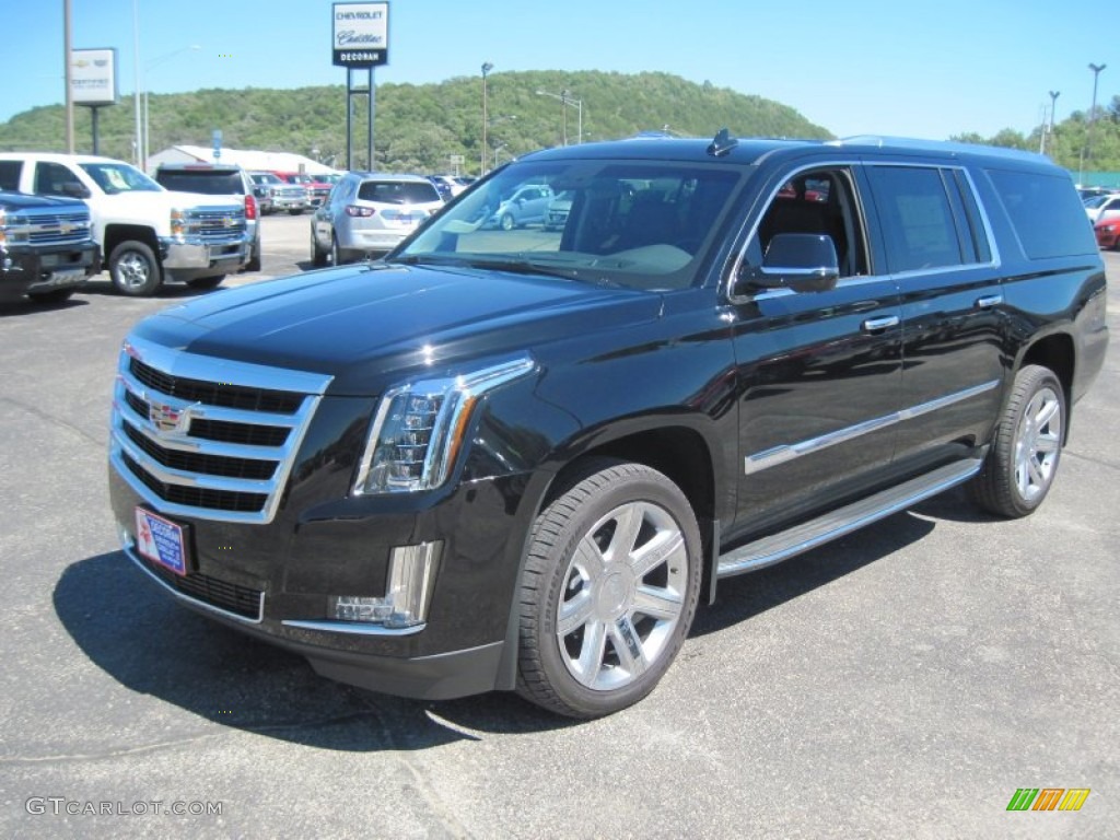 2015 Black Raven Cadillac Escalade Esv Luxury 4wd 105927361 Photo 3