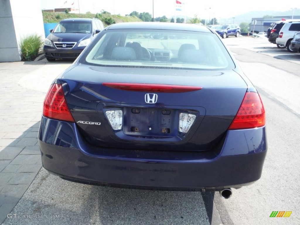 2006 Accord Value Package Sedan - Royal Blue Pearl / Gray photo #8