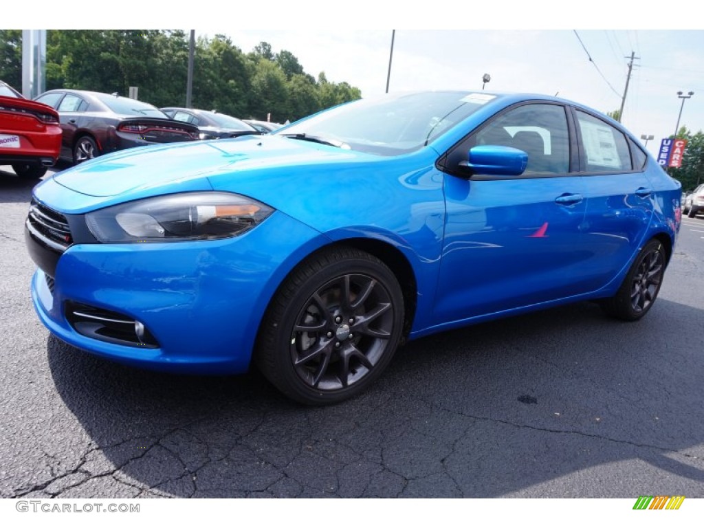 Laser Blue Pearl 2015 Dodge Dart SXT Exterior Photo #105929065