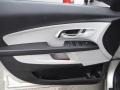 Light Titanium/Jet Black 2014 Chevrolet Equinox LS Door Panel