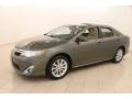 Cypress Green Pearl 2012 Toyota Camry XLE V6 Exterior