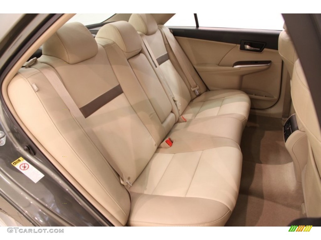 2012 Toyota Camry XLE V6 Rear Seat Photo #105930397