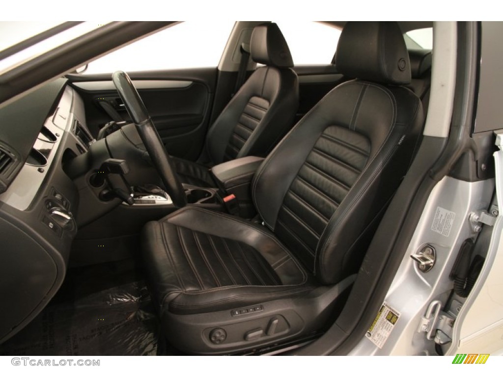 Black Interior 2009 Volkswagen CC Luxury Photo #105930598