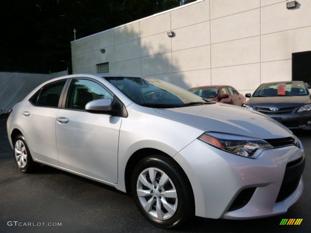 2014 Corolla LE - Classic Silver Metallic / Ash photo #1