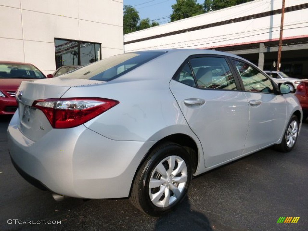 2014 Corolla LE - Classic Silver Metallic / Ash photo #15