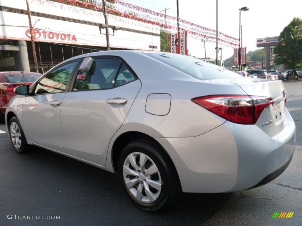 2014 Corolla LE - Classic Silver Metallic / Ash photo #17