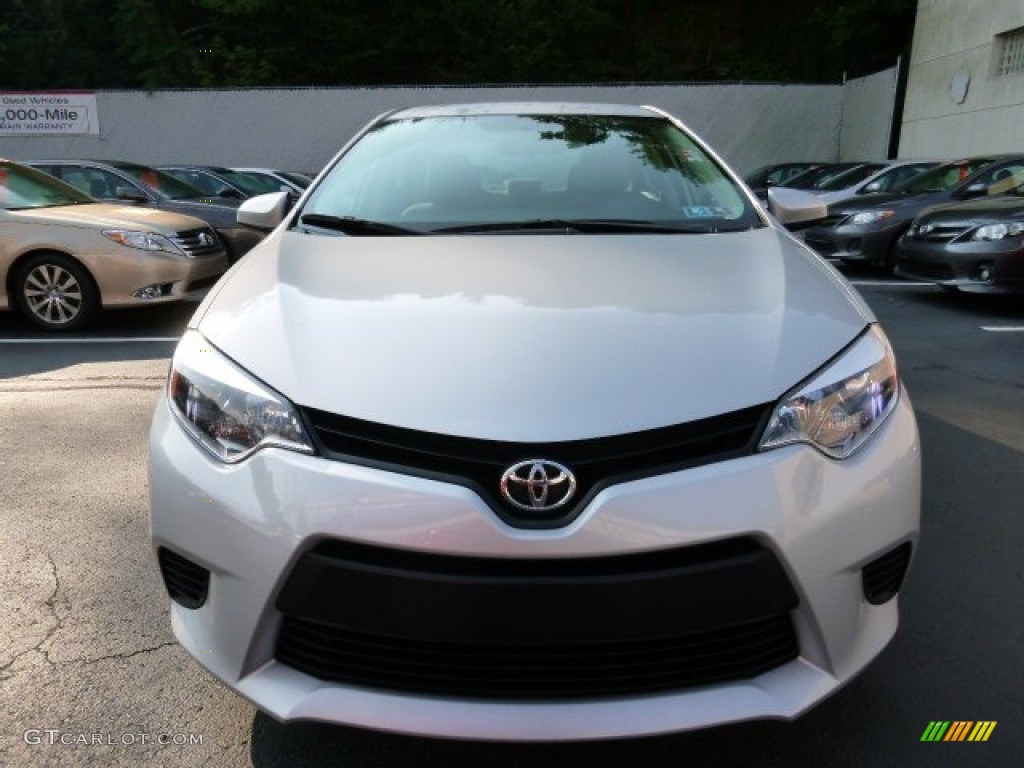 2014 Corolla LE - Classic Silver Metallic / Ash photo #18