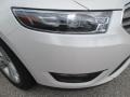 2015 White Platinum Metallic Ford Taurus SEL  photo #3