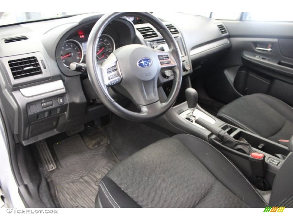 Black Interior 2014 Subaru XV Crosstrek 2.0i Premium Photo #105931798