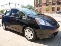 Crystal Black Pearl 2012 Honda Fit Standard Fit Model Exterior