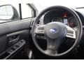 Black 2014 Subaru XV Crosstrek 2.0i Premium Steering Wheel