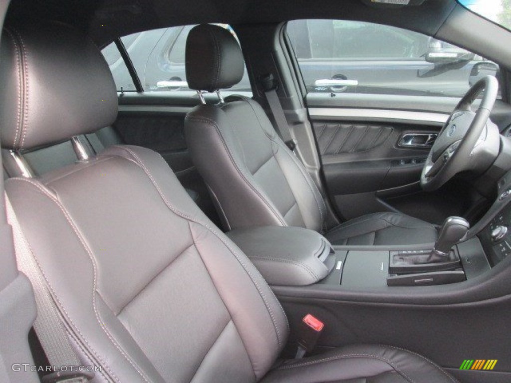 2015 Taurus SEL - White Platinum Metallic / Charcoal Black photo #27