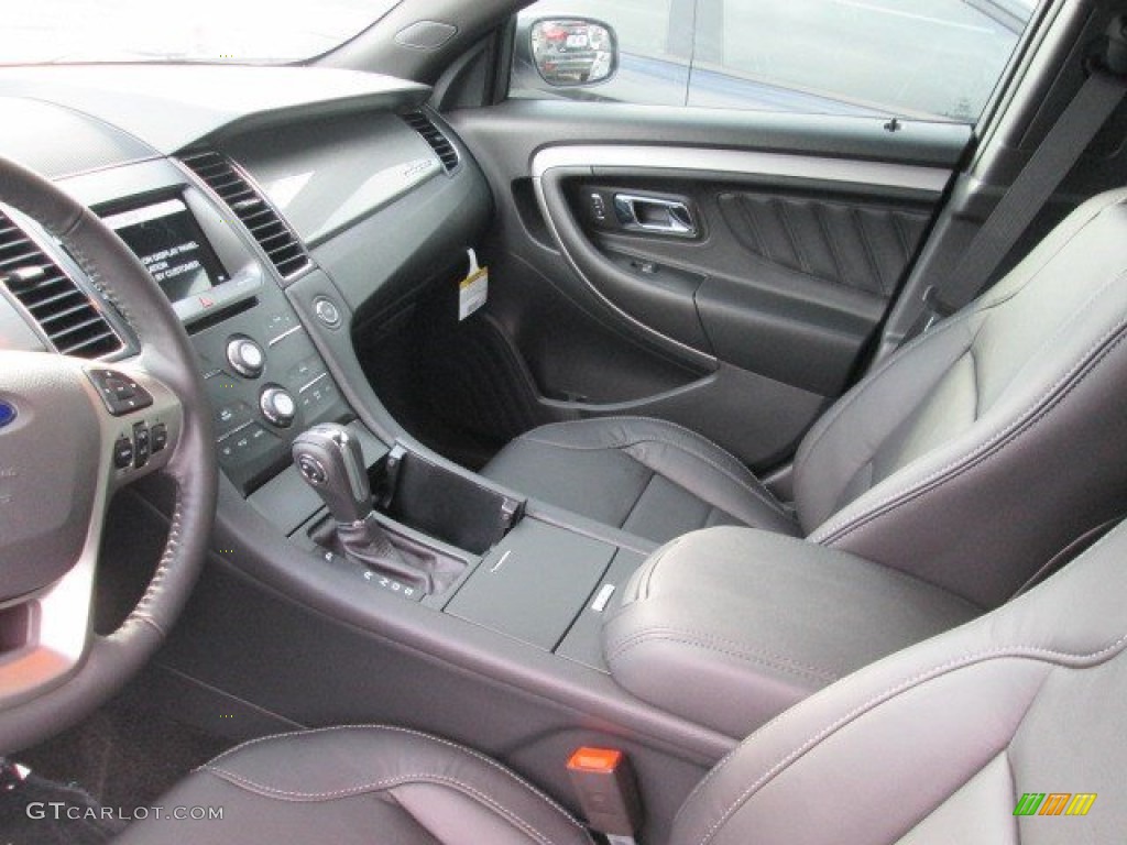 2015 Taurus SEL - White Platinum Metallic / Charcoal Black photo #38