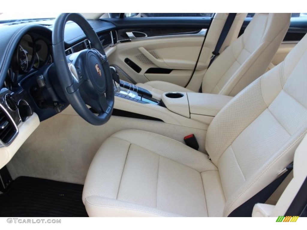 2010 Panamera Turbo - Yachting Blue Metallic / Yachting Blue/Cream photo #20