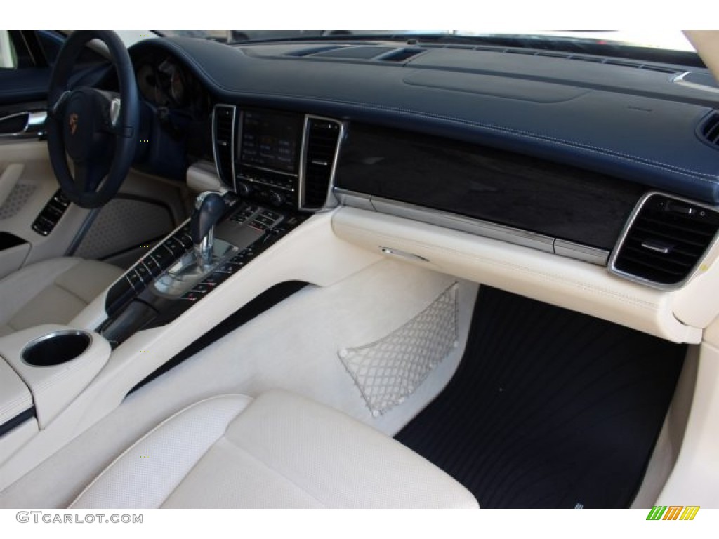 2010 Panamera Turbo - Yachting Blue Metallic / Yachting Blue/Cream photo #51