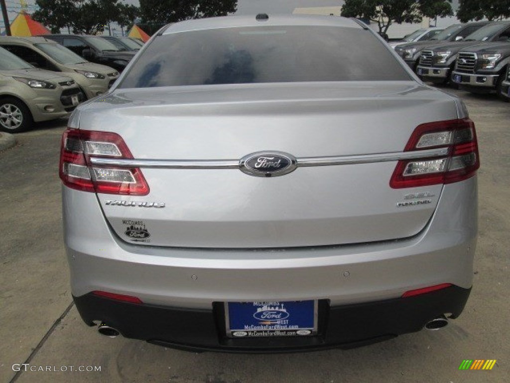 2015 Taurus SEL - Ingot Silver Metallic / Charcoal Black photo #12