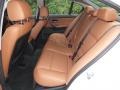 Saddle Brown Dakota Leather Rear Seat Photo for 2011 BMW 3 Series #105934930