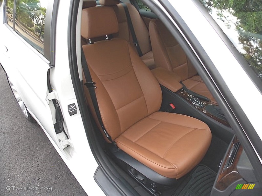 Saddle Brown Dakota Leather Interior 2011 BMW 3 Series 328i xDrive Sedan Photo #105934999