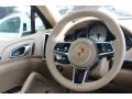 Luxor Beige Steering Wheel Photo for 2016 Porsche Cayenne #105936727