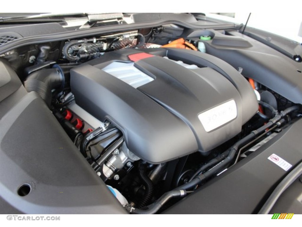 2016 Porsche Cayenne S E-Hybrid 3.0 Liter DFI Supercharged DOHC 24-Valve VVT V6 Gasoline/Electric Hybrid Engine Photo #105936793