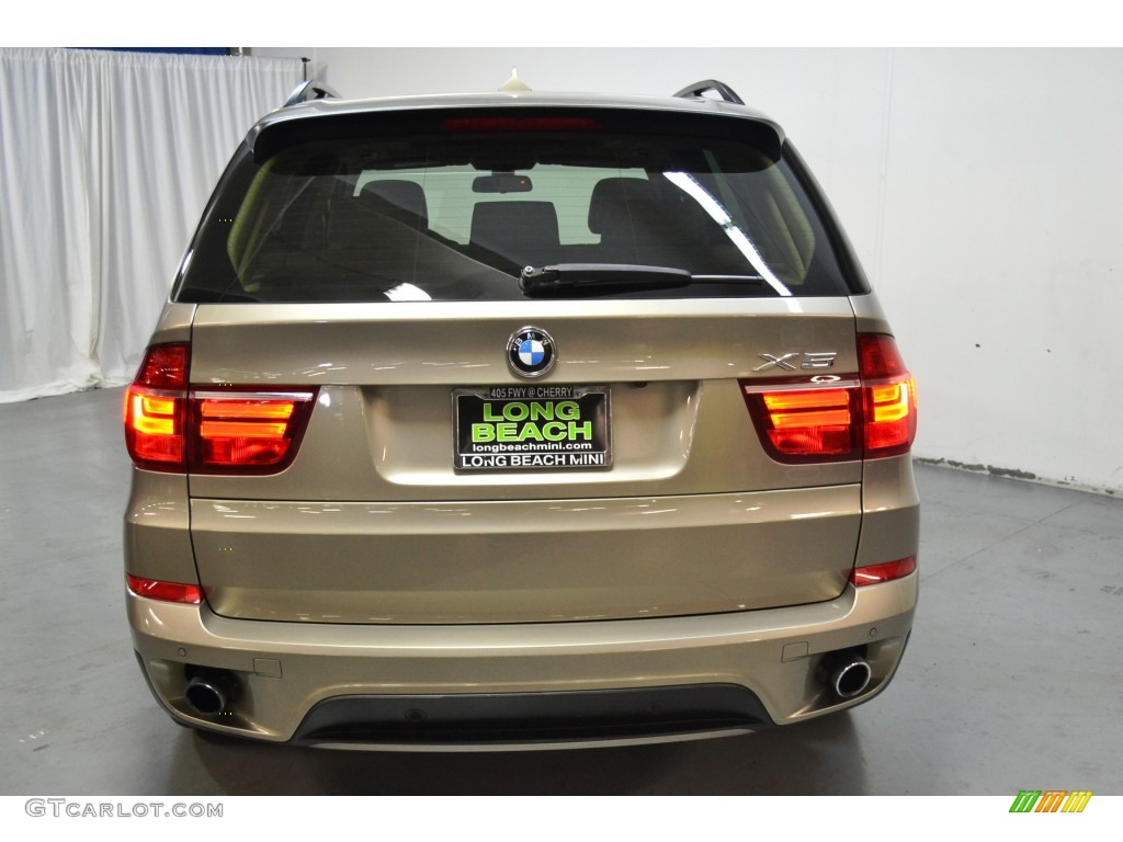 2011 X5 xDrive 35i - Platinum Bronze Metallic / Sand Beige photo #7