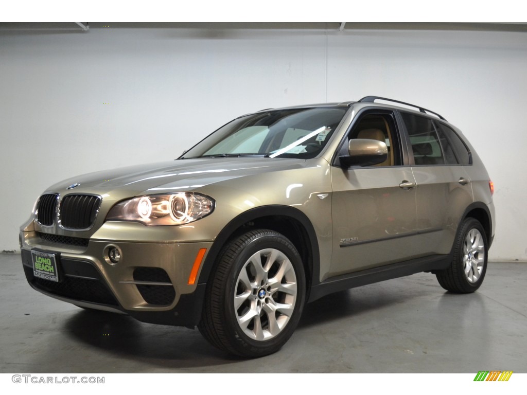 2011 X5 xDrive 35i - Platinum Bronze Metallic / Sand Beige photo #10