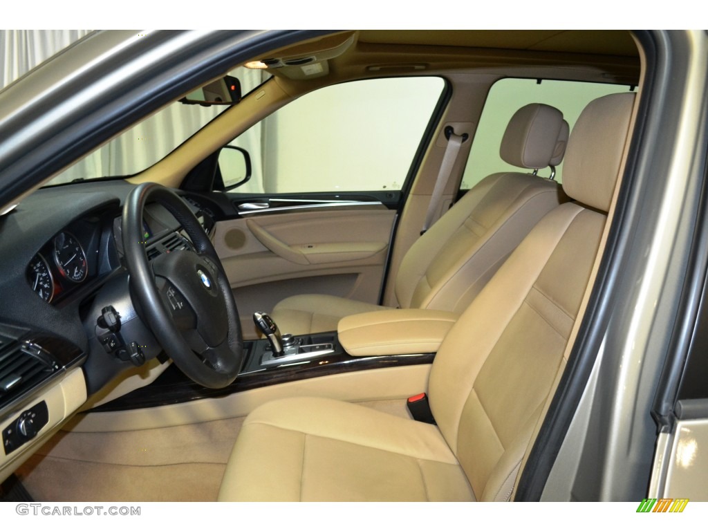 2011 X5 xDrive 35i - Platinum Bronze Metallic / Sand Beige photo #13