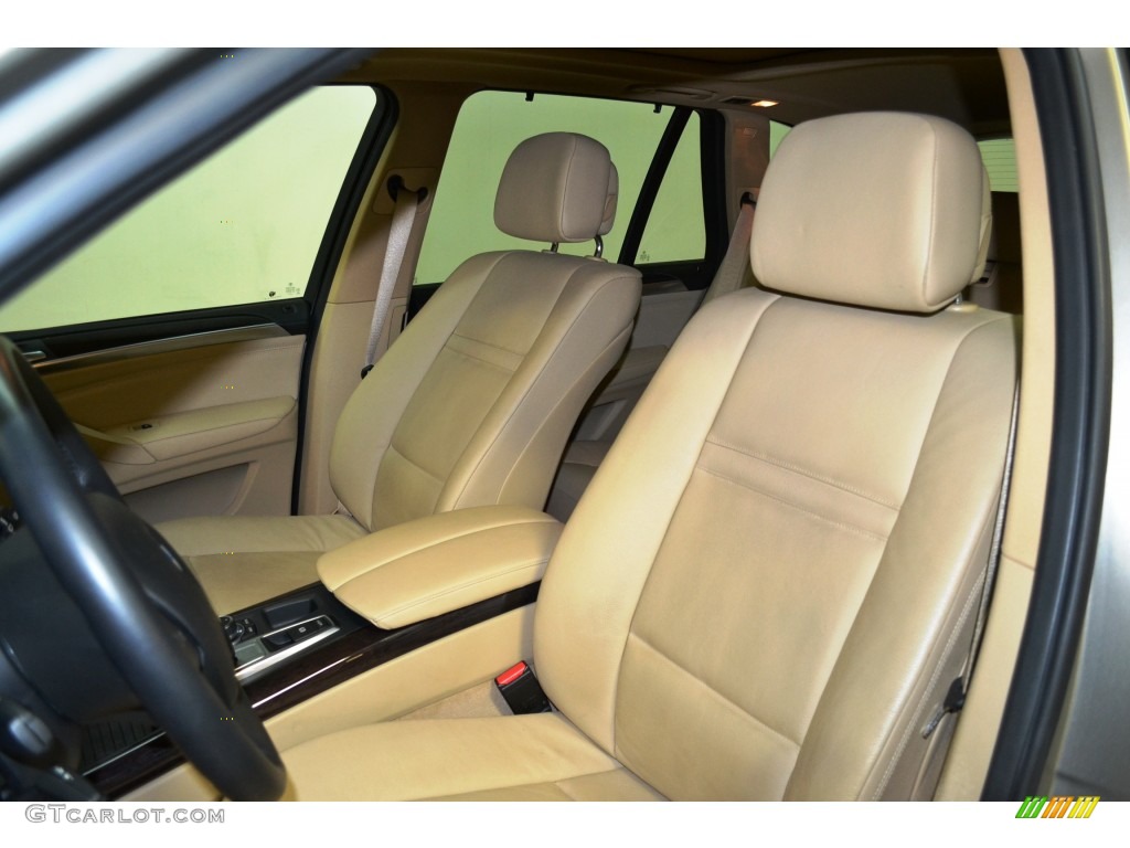2011 X5 xDrive 35i - Platinum Bronze Metallic / Sand Beige photo #14