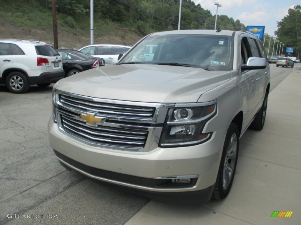 2015 Tahoe LTZ 4WD - Champagne Silver Metallic / Cocoa/Dune photo #7