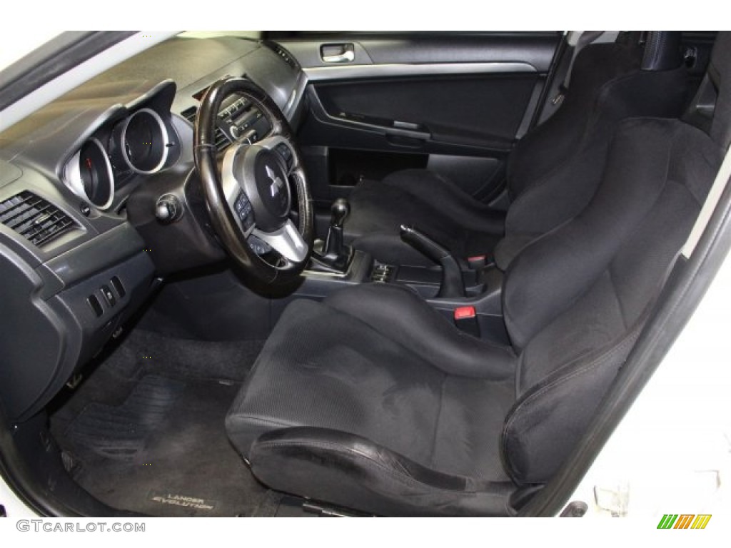 2011 Lancer Evolution GSR - Wicked White / Black photo #14