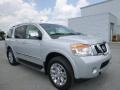 Brilliant Silver 2015 Nissan Armada Platinum 4x4 Exterior