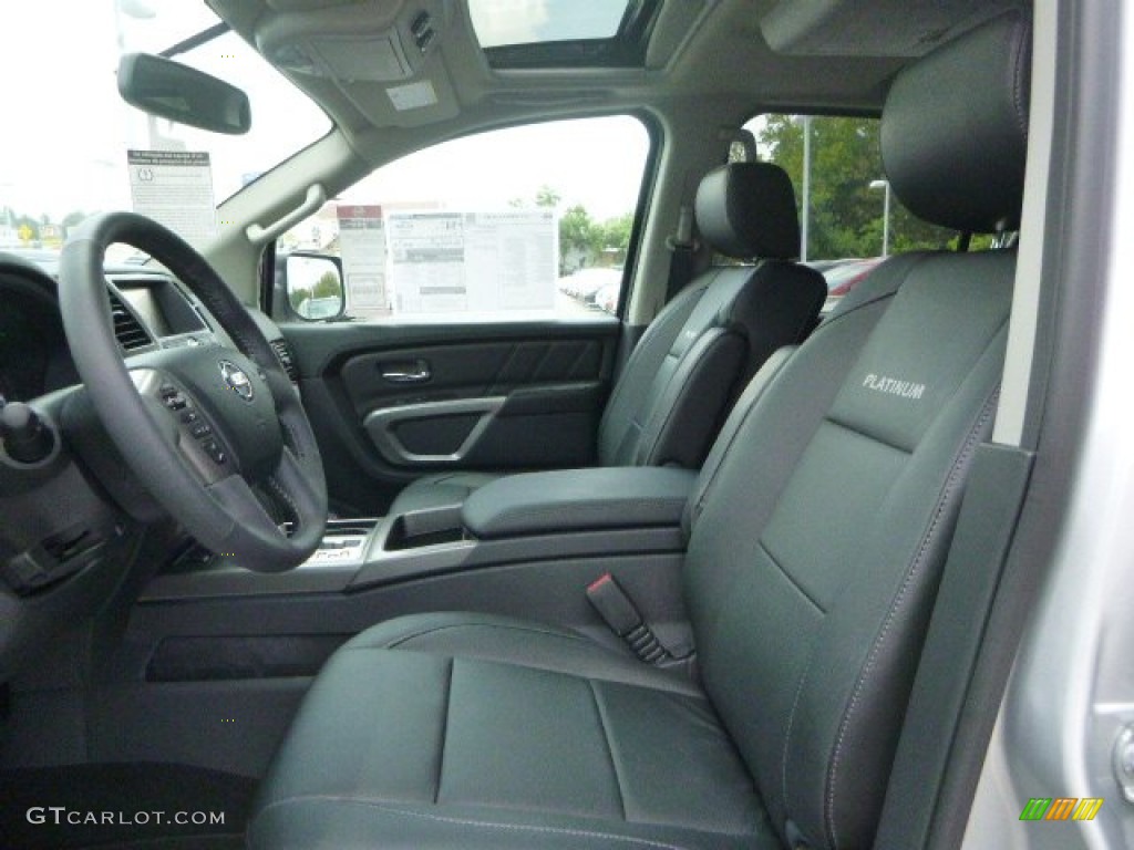 2015 Nissan Armada Platinum 4x4 Front Seat Photo #105949213