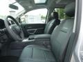 2015 Nissan Armada Charcoal Interior Front Seat Photo