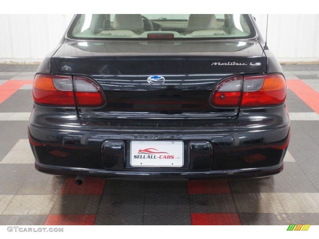 2000 Malibu LS Sedan - Black / Neutral photo #57