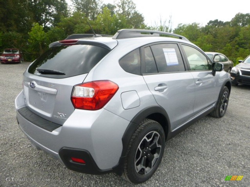 2015 XV Crosstrek 2.0i Premium - Ice Silver Metallic / Black photo #4