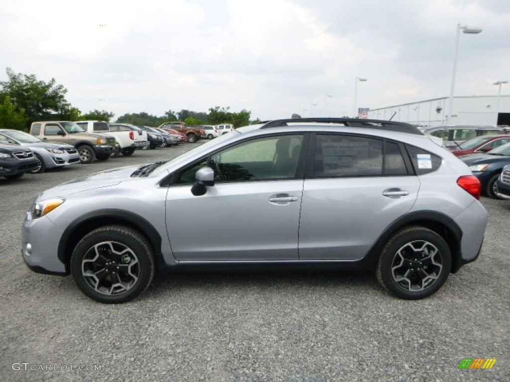 2015 XV Crosstrek 2.0i Premium - Ice Silver Metallic / Black photo #7