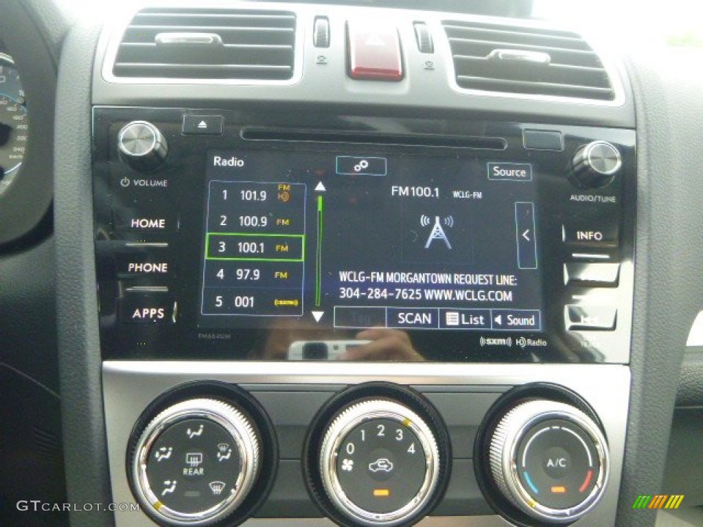 2015 XV Crosstrek 2.0i Premium - Ice Silver Metallic / Black photo #16