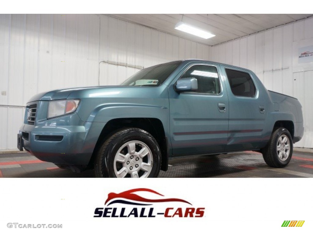 2006 Ridgeline RTS - Steel Blue Metallic / Gray photo #1