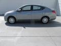 2014 Magnetic Gray Nissan Versa 1.6 S Sedan  photo #3