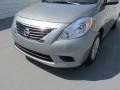 2014 Magnetic Gray Nissan Versa 1.6 S Sedan  photo #7