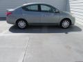 2014 Magnetic Gray Nissan Versa 1.6 S Sedan  photo #8