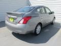 2014 Magnetic Gray Nissan Versa 1.6 S Sedan  photo #9