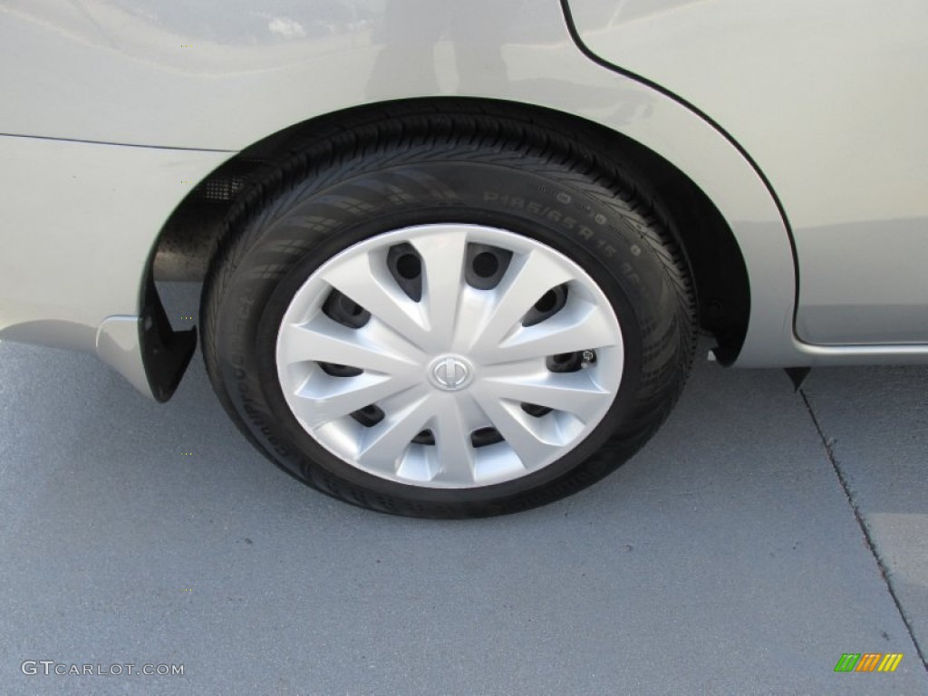 2014 Versa 1.6 S Sedan - Magnetic Gray / Charcoal photo #16