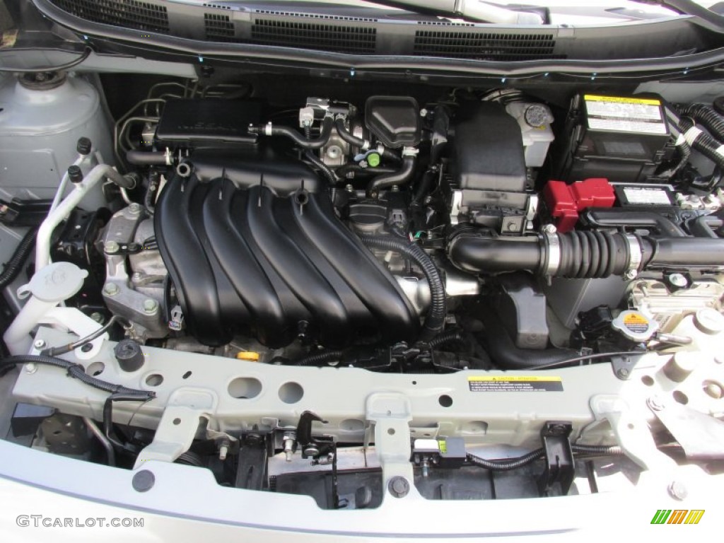 2014 Versa 1.6 S Sedan - Magnetic Gray / Charcoal photo #21