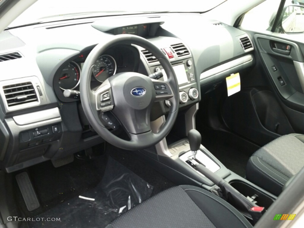 Black Interior 2016 Subaru Forester 2.5i Photo #105955650