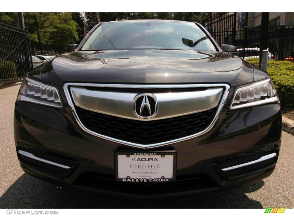 2016 MDX SH-AWD - Graphite Luster Metallic / Ebony photo #2