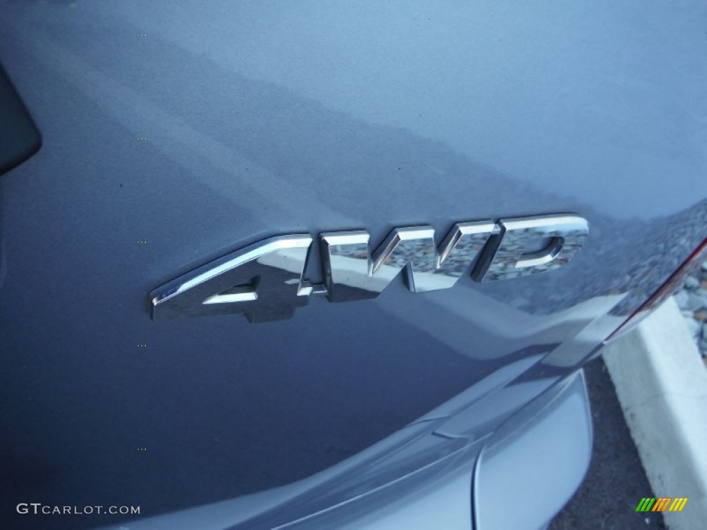 2010 CR-V LX AWD - Glacier Blue Metallic / Gray photo #11