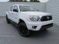 2015 Super White Toyota Tacoma V6 PreRunner Double Cab  photo #1