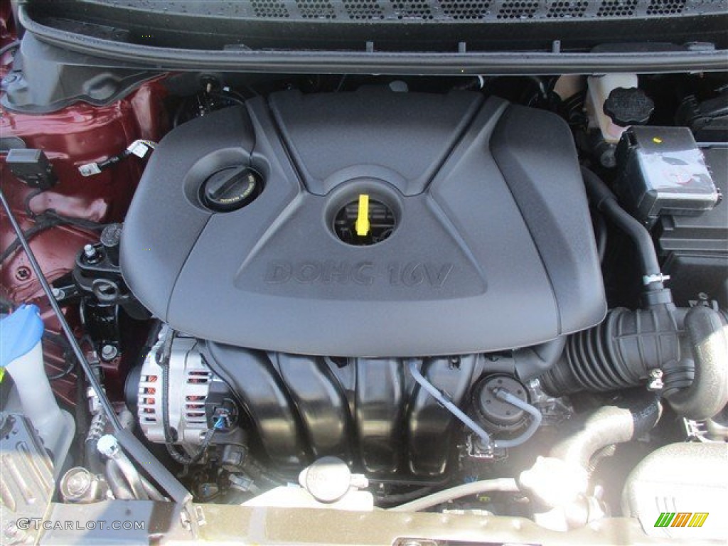 2016 Elantra SE - Red / Gray photo #4