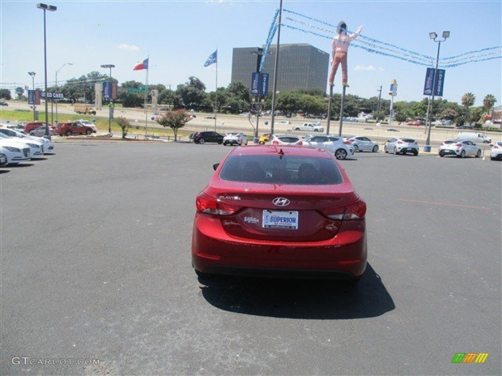 2016 Elantra SE - Red / Gray photo #7